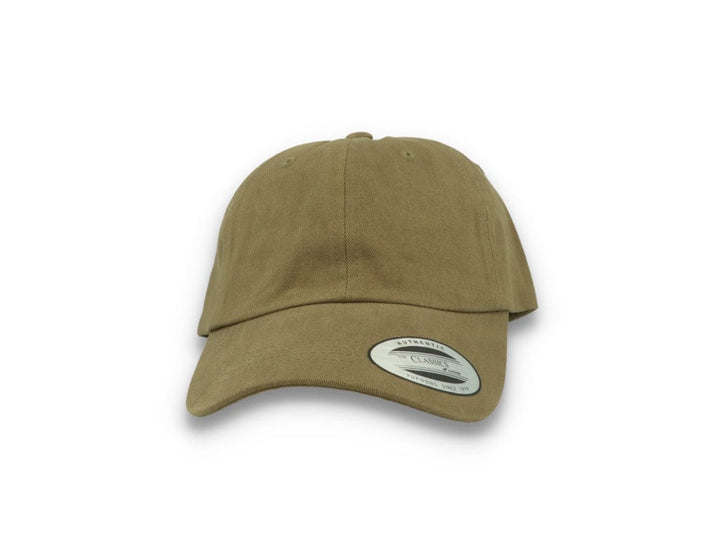 Flexfit Strap Cap 6245PT Peached Cotton Twill Loden Green - LOKK