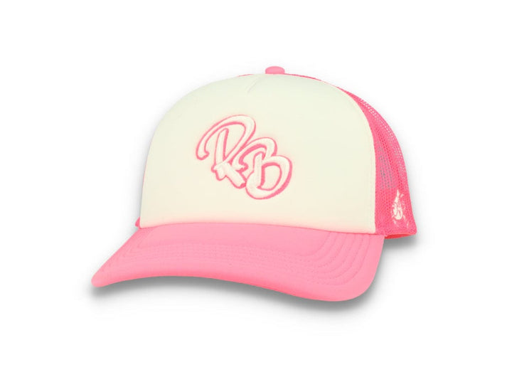 LOKK X RADIO BORGEN Trucker Pink/White - LOKK