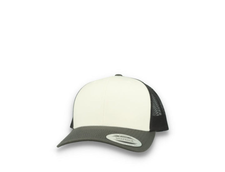 Retro Trucker Dark Grey/White/Dark Grey Flexfit 6606CF
