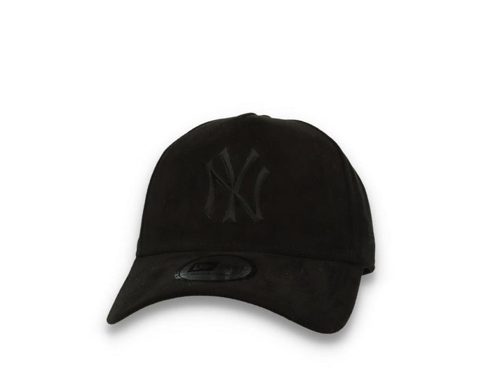 9FORTY A-Frame Faux Suede New York Yankees Black On Black