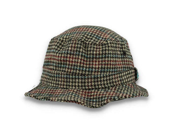 Check Bucket Hat Brown - LOKK