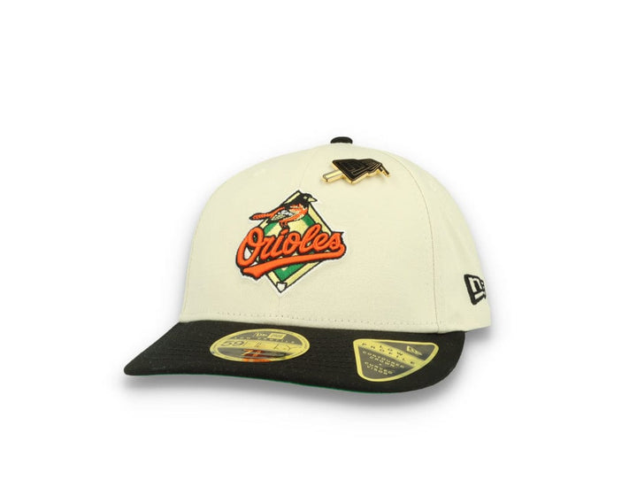 59FIFTY MLB Pin Low Profile Baltimore Orioles Beige New Era