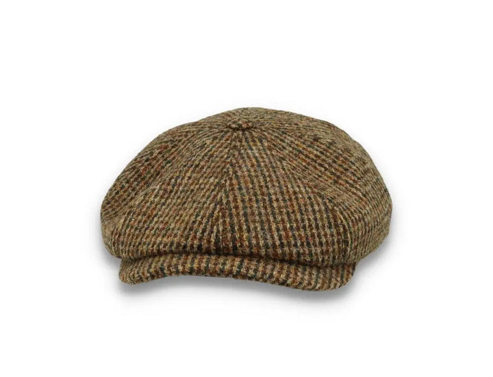 Stetson X Harris Tweed Hatteras Brown Mix - LOKK