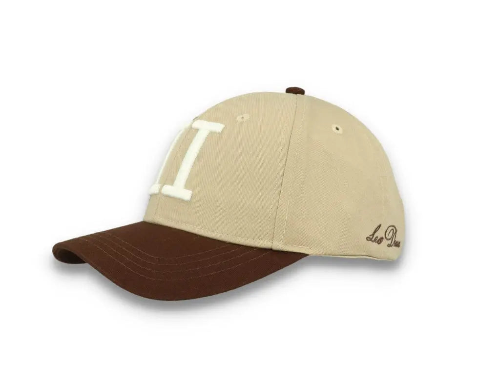 Encore Varsity Cap Light Desert Sand/Coffee Brown - LOKK