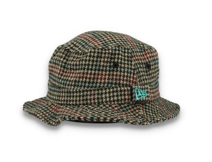 Check Bucket Hat Brown - LOKK