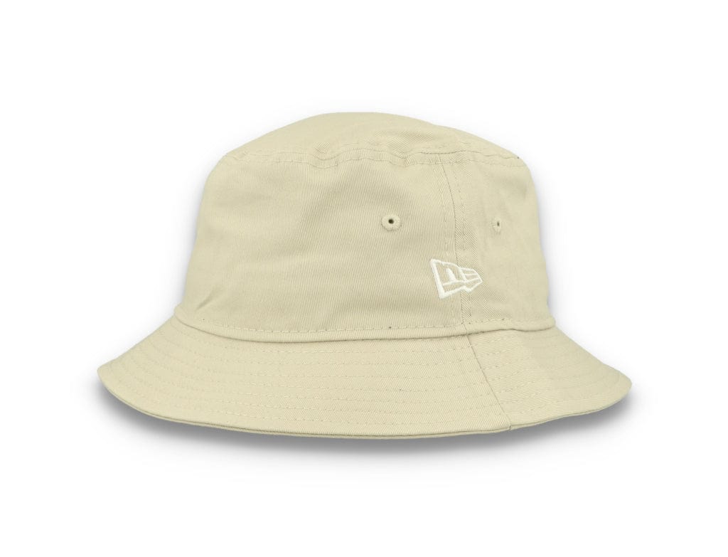 Bucket Hat Essential Tapered New Era Stone/White - LOKK