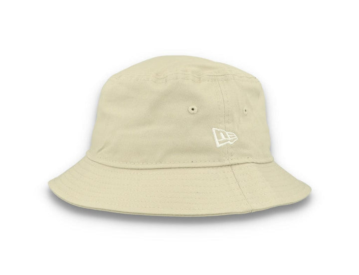 Bucket Hat Essential Tapered New Era Stone/White - LOKK