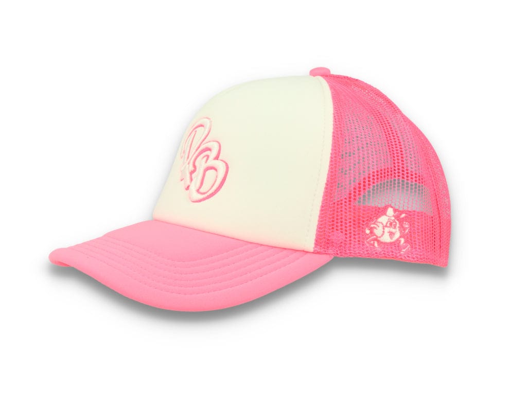 LOKK X RADIO BORGEN Trucker Pink/White - LOKK