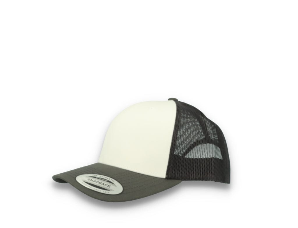 Retro Trucker Dark Grey/White/Dark Grey Flexfit 6606CF