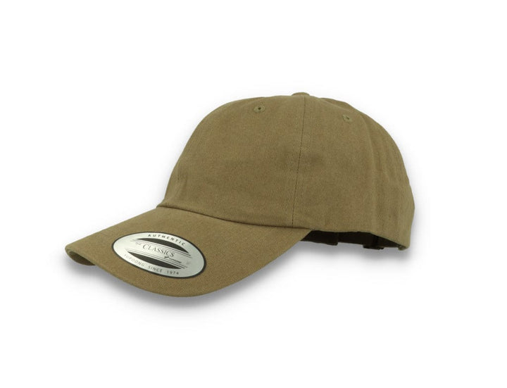 Flexfit Strap Cap 6245PT Peached Cotton Twill Loden Green - LOKK