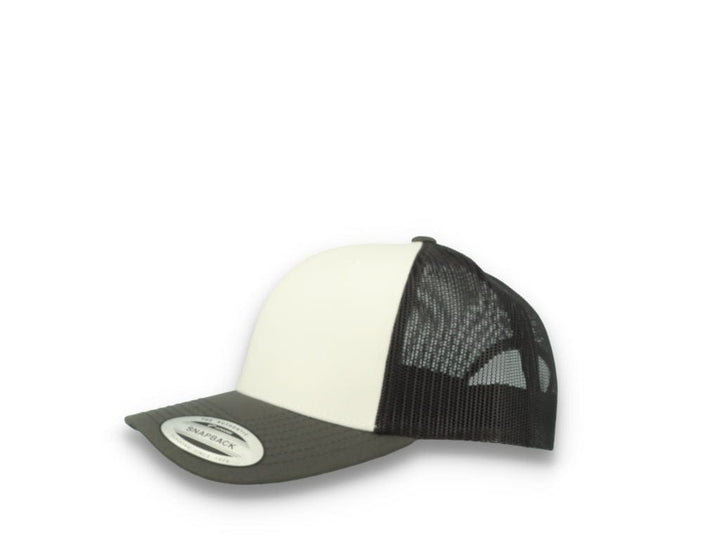 Retro Trucker Dark Grey/White/Dark Grey Flexfit 6606CF