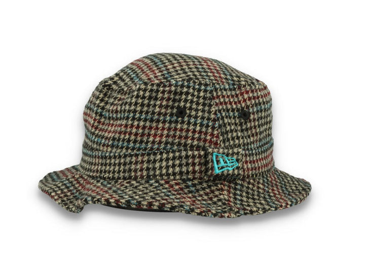 Check Bucket Hat Brown - LOKK