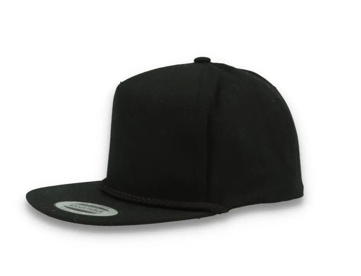 Classic Poplin Golf Cap 6002 Black - LOKK