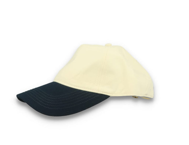 Contrast Peak Leisure Cap Natural/French Navy