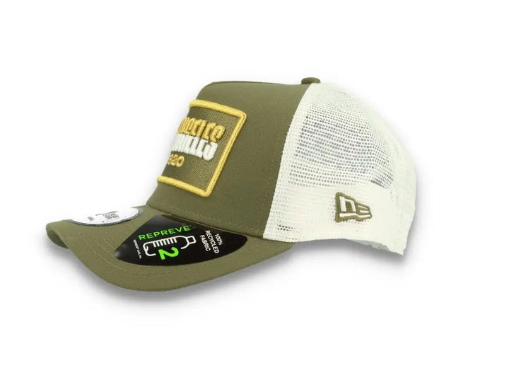 USA State Trucker New Era Green - LOKK