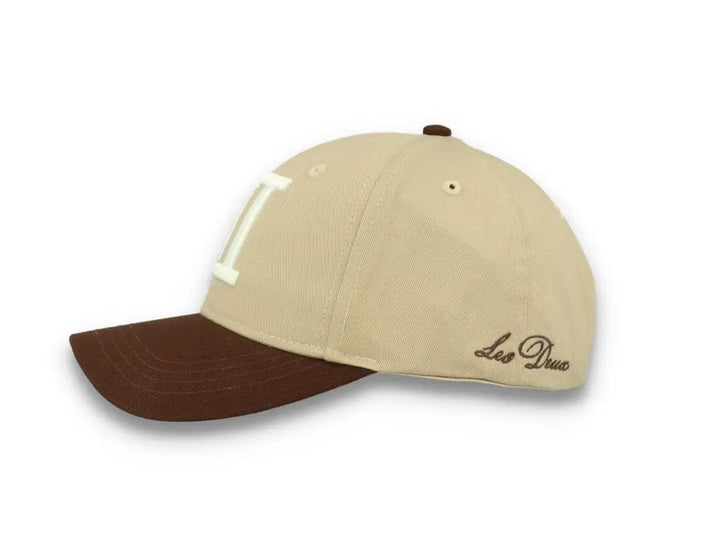 Encore Varsity Cap Light Desert Sand/Coffee Brown - LOKK