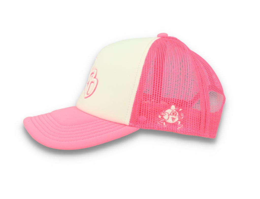 LOKK X RADIO BORGEN Trucker Pink/White - LOKK