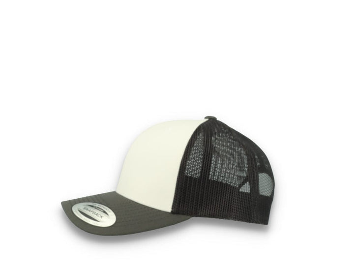 Retro Trucker Dark Grey/White/Dark Grey Flexfit 6606CF