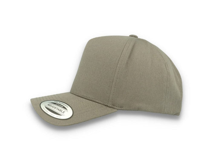 5-Panel Curved Classic Snapback Grey - 7707 - LOKK