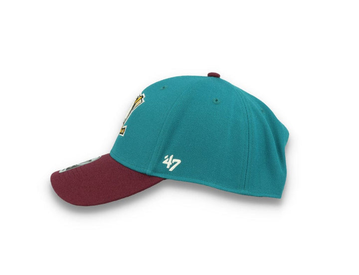 Sure Shot Snapback 47 Mvp Anaheim Ducks Dark Teal - LOKK