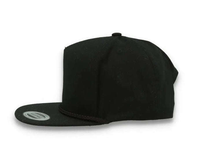 Classic Poplin Golf Cap 6002 Black - LOKK