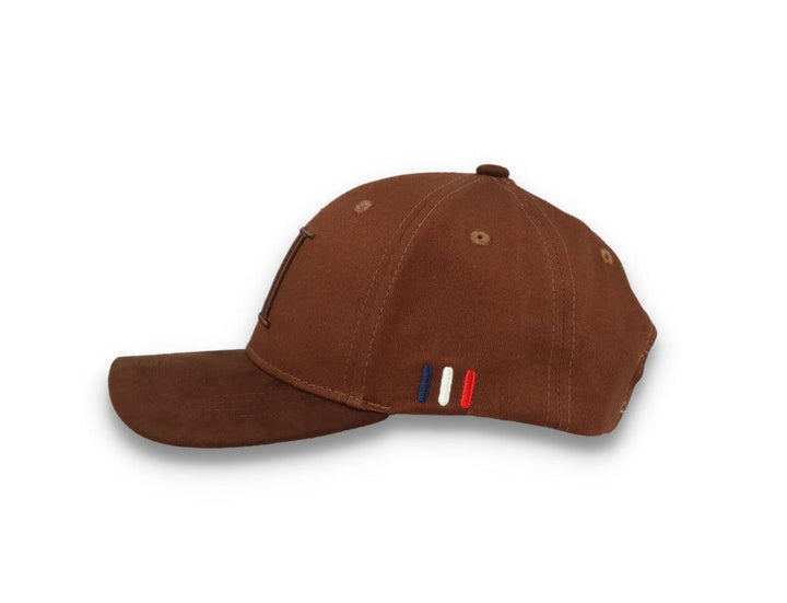 Baseball Cap Suede II Coffee Brown - LOKK