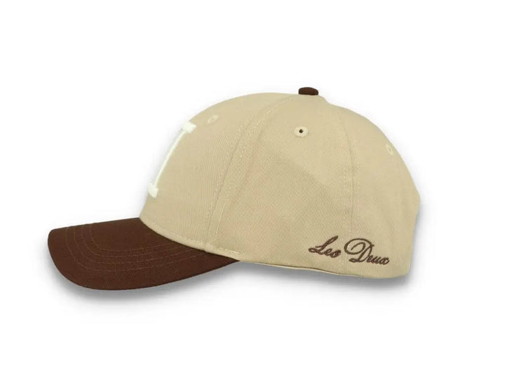 Encore Varsity Cap Light Desert Sand/Coffee Brown - LOKK