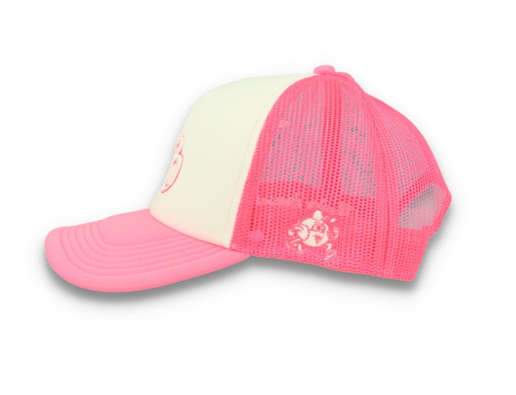 LOKK X RADIO BORGEN Trucker Pink/White - LOKK