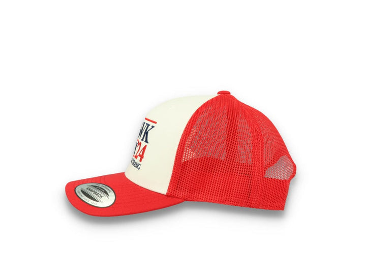 Hawk Tuah 24 - 6606 Retro Trucker Cap Red/White/Red