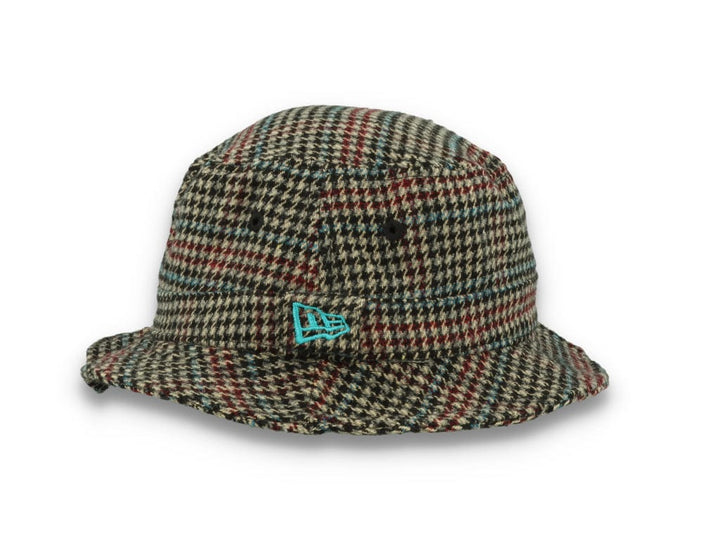 Check Bucket Hat Brown - LOKK