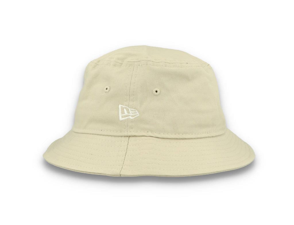 Bucket Hat Essential Tapered New Era Stone/White - LOKK