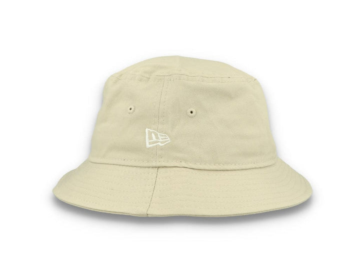 Bucket Hat Essential Tapered New Era Stone/White - LOKK