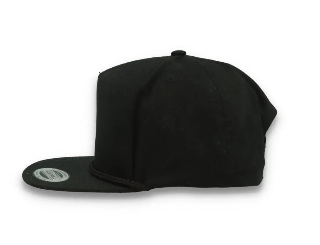 Classic Poplin Golf Cap 6002 Black - LOKK