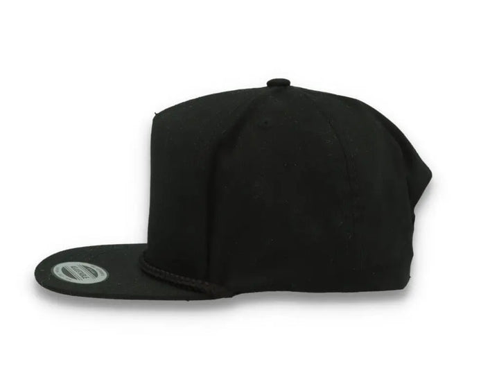 Classic Poplin Golf Cap 6002 Black - LOKK