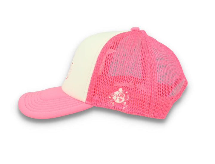 LOKK X RADIO BORGEN Trucker Pink/White - LOKK