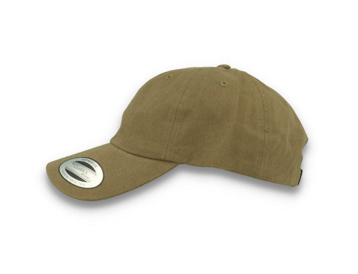 Flexfit Strap Cap 6245PT Peached Cotton Twill Loden Green - LOKK