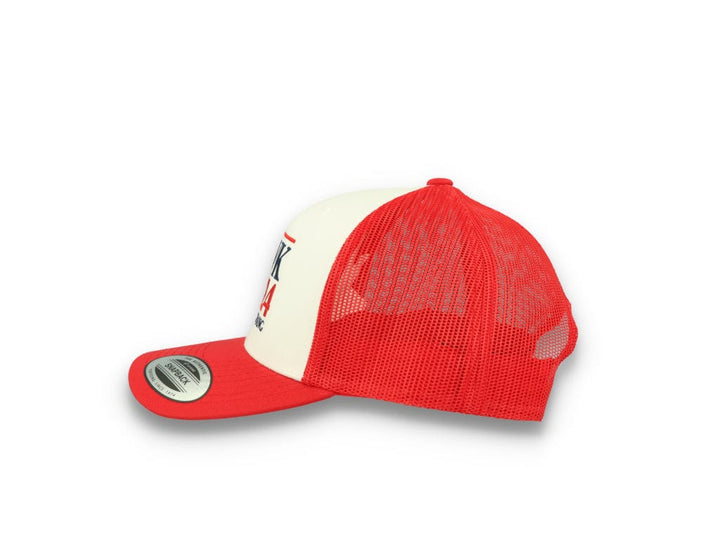 Hawk Tuah 24 - 6606 Retro Trucker Cap Red/White/Red