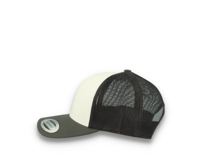 Retro Trucker Dark Grey/White/Dark Grey Flexfit 6606CF