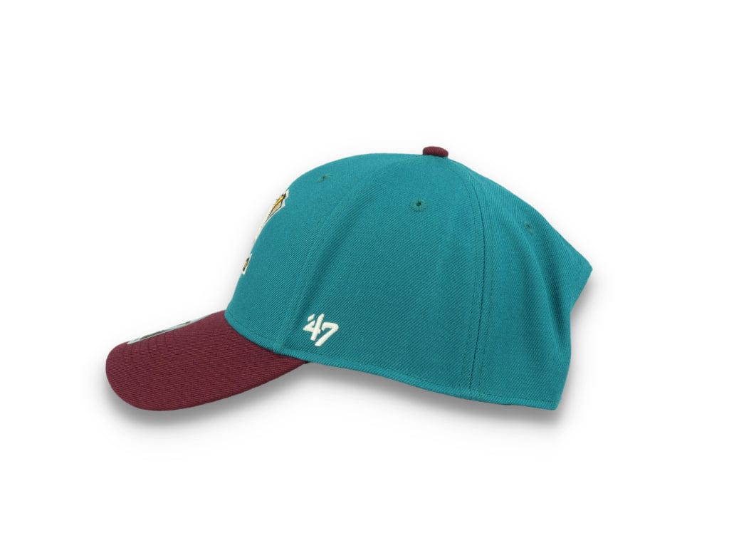 Sure Shot Snapback 47 Mvp Anaheim Ducks Dark Teal - LOKK
