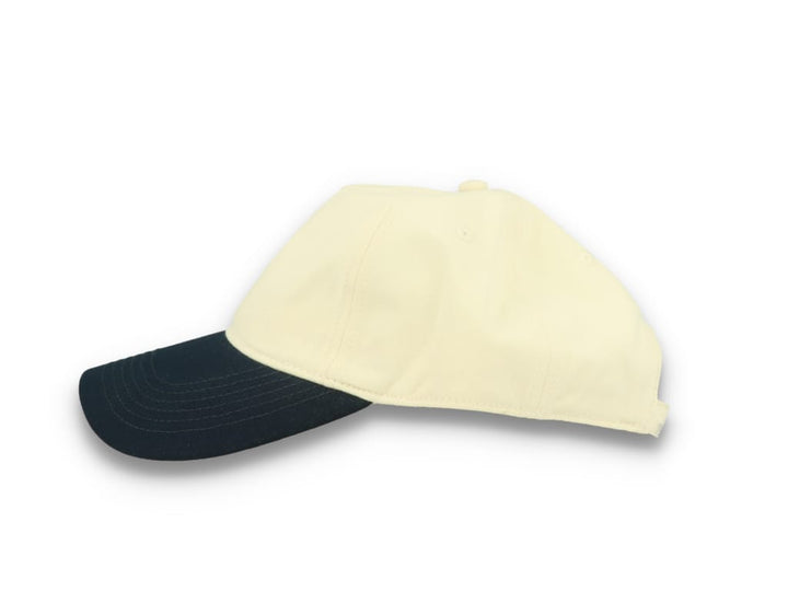 Contrast Peak Leisure Cap Natural/French Navy