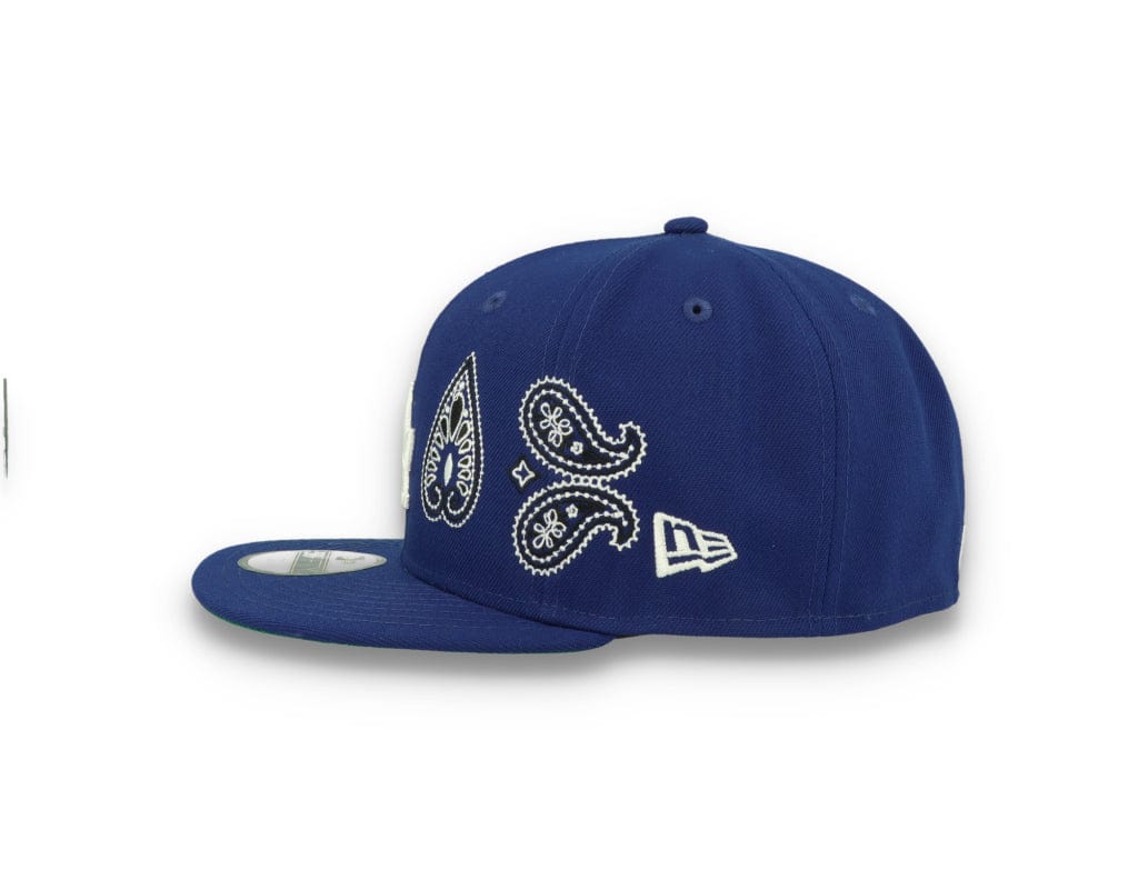 59FIFTY MLB All Over Print Paisley Los Angeles Dodgers Team/White - LOKK