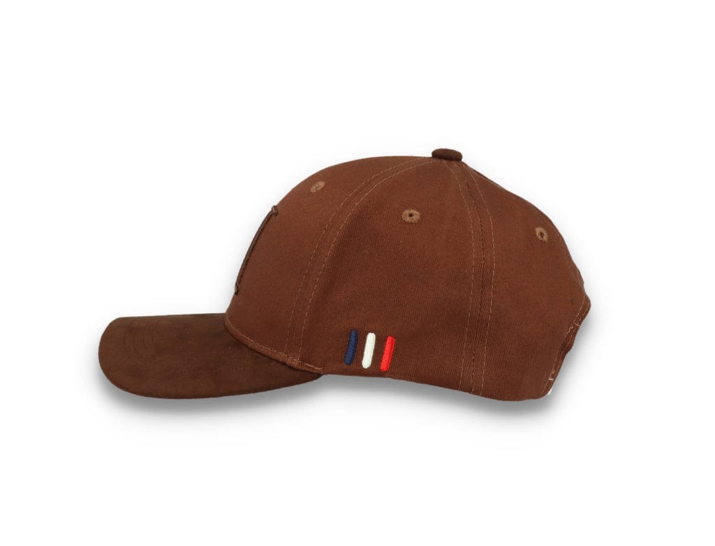 Baseball Cap Suede II Coffee Brown - LOKK