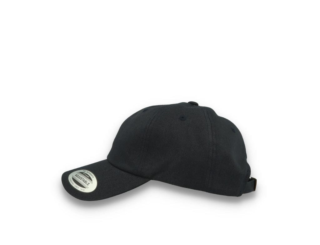 Dark Navy Dad Cap Low Profile Cotton Twill - Yupoong 6245CM