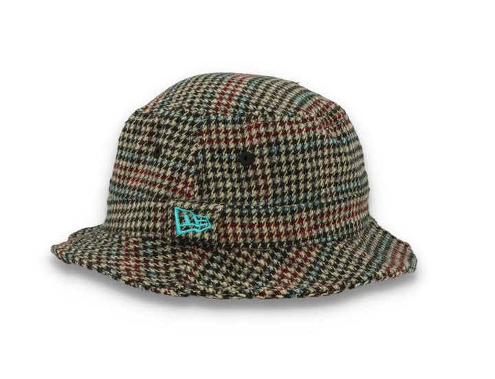 Check Bucket Hat Brown - LOKK