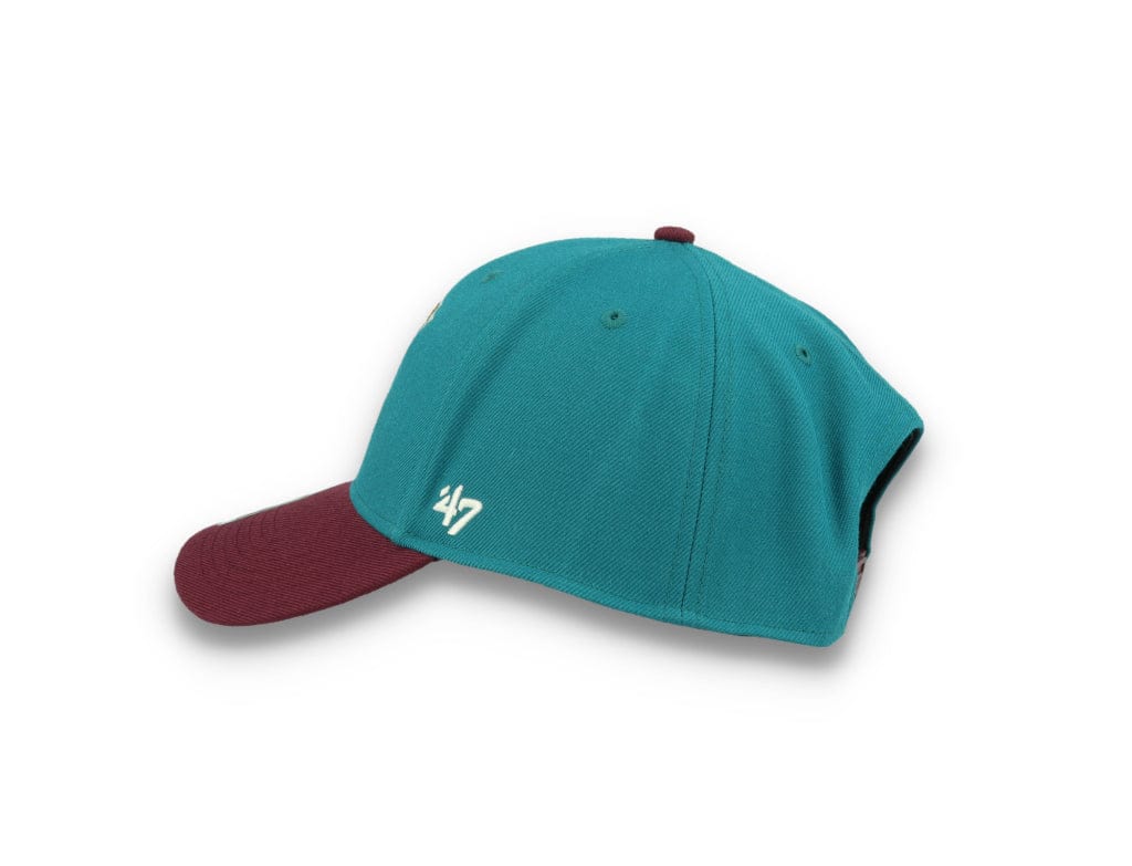 Sure Shot Snapback 47 Mvp Anaheim Ducks Dark Teal - LOKK