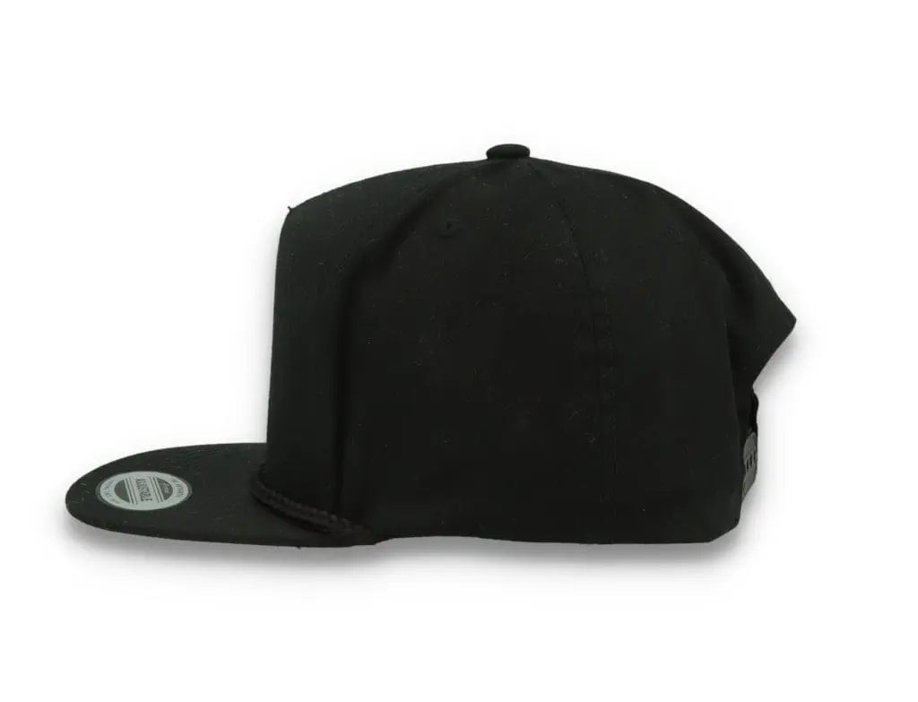 Classic Poplin Golf Cap 6002 Black - LOKK