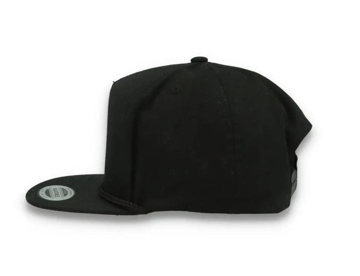 Classic Poplin Golf Cap 6002 Black - LOKK