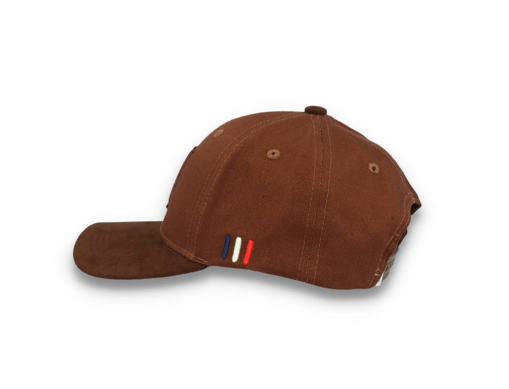 Baseball Cap Suede II Coffee Brown - LOKK