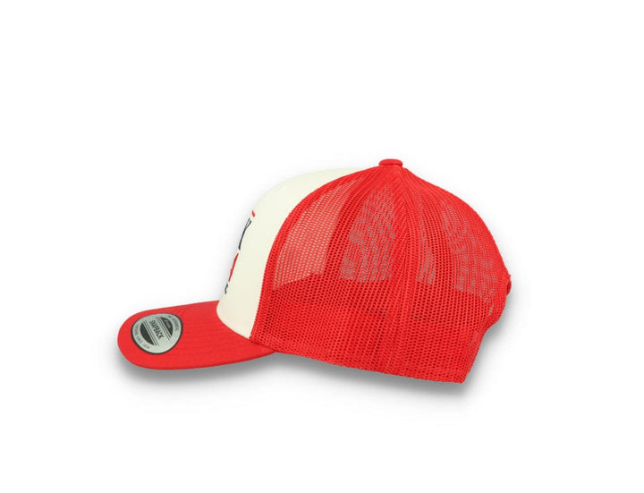 Hawk Tuah 24 - 6606 Retro Trucker Cap Red/White/Red