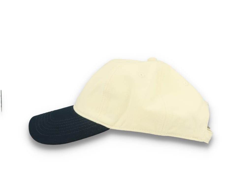 Contrast Peak Leisure Cap Natural/French Navy